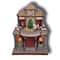 Wizardi 19.7" Christmas Village Gift Shop with LED Lights
